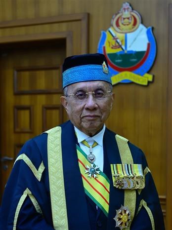  President of the 42nd General Assembly of the ASEAN Inter-Parliamentary Assembly (AIPA) and Speaker of the Legislative Council of Brunei Darussalam Pehin Dato Abdul Rahman Taib (Photo courtesy of the Legislative Council of Brunei Darussalam)