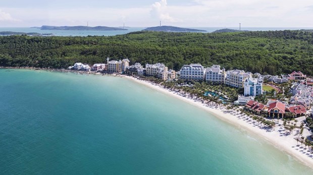 A beach in Phu Quoc (Photo: nhandan.vn)