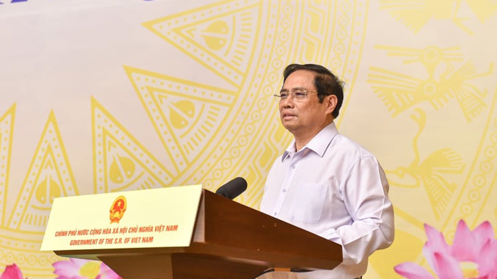 PM - Pham Minh Chinh launches the program 