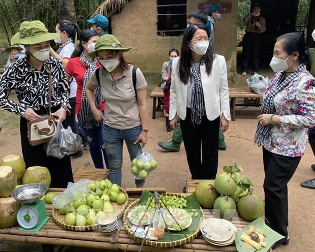 HCM City’s Cu Chi district welcomes visitors after a long period of social distancing due to the COVID-19 pandemic. (Photo: VNA)