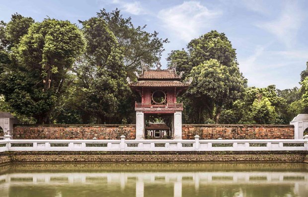 An online discussion was held on September 26 to look into way to capitalise on values of the cultural space of Quoc Tu Giam in the Van Mieu - Quoc Tu Giam (Temple of Literature - Imperial Academy) complex in Hanoi.