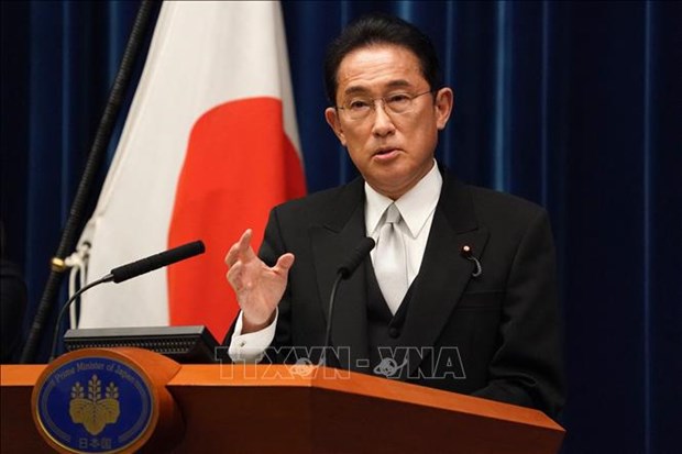 Japanese Prime Minister Kishida Fumio speaks at a press conference on October 4. (Photo: AFP/VNA)