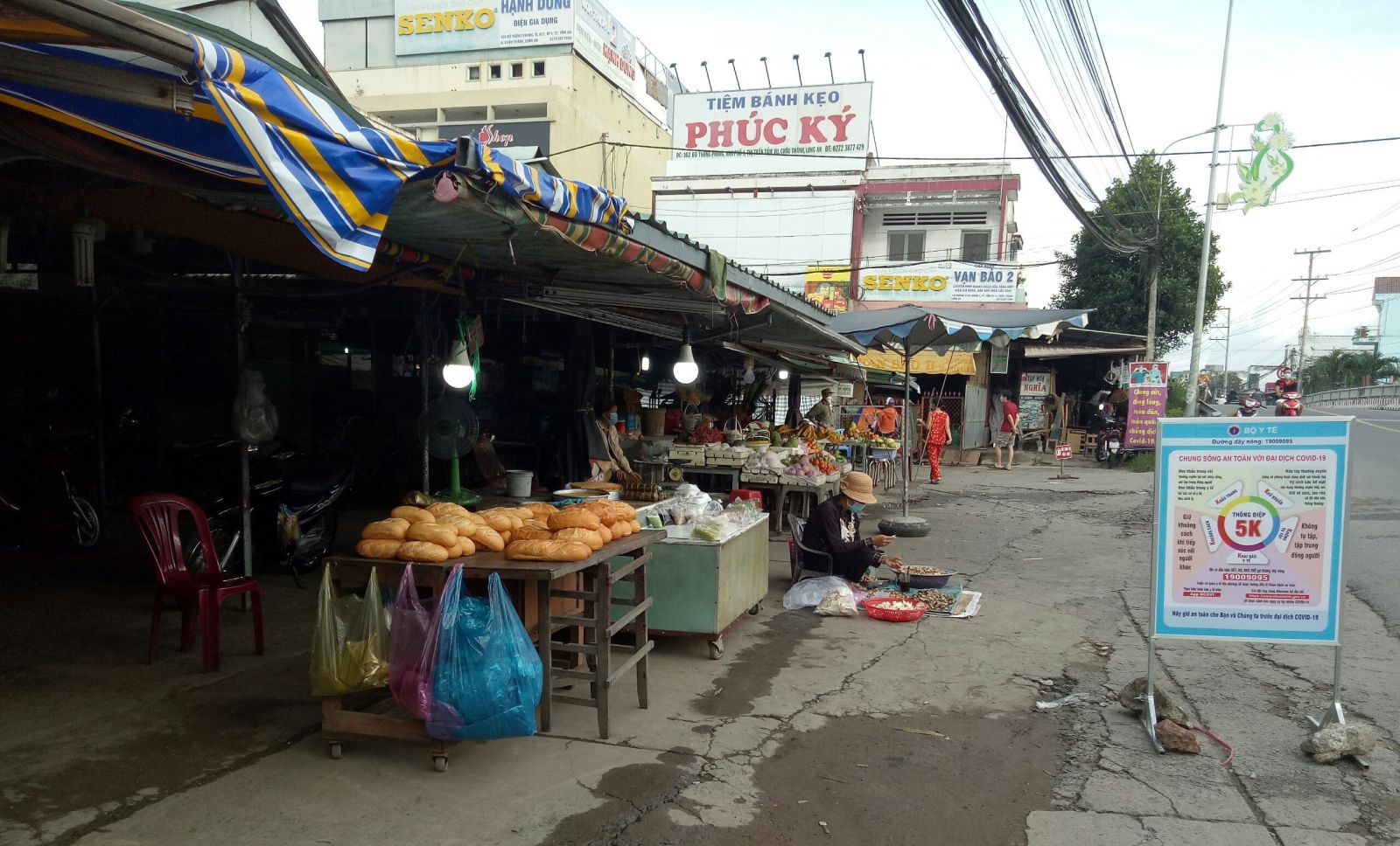 Chợ truyền thống được mở lại nhưng phải bảo đảm các nguyên tắc phòng, chống dịch