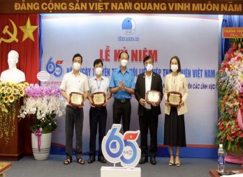 Tuyên dương nhiều tập thể, cá nhân kỷ niệm 65 năm Ngày Truyền thống Hội Liên hiệp Thanh niên Việt Nam