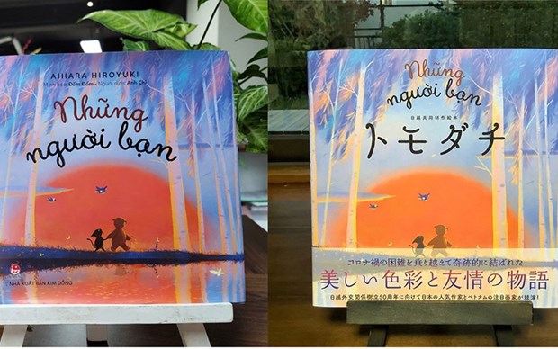 The book, a project by Hanoi-based Kim Dong Publishing House, is released in both Vietnamese and Japanese. (Photo: Kim Dong Publishing House)