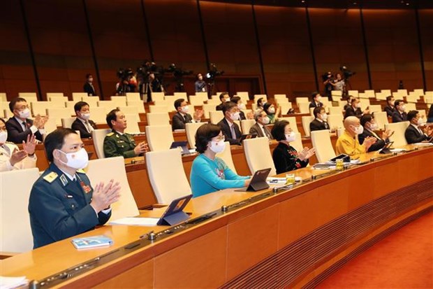 Deputies at the meeting (Photo: VNA)