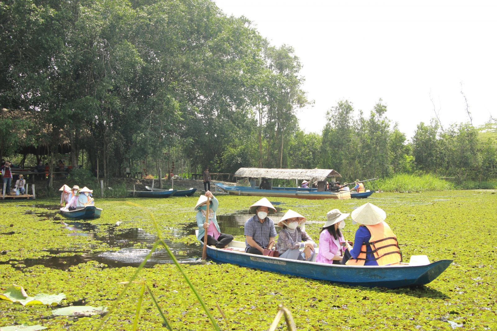 Long An tourism sector is making great efforts to build inter-regional safe routes and sites with the message 