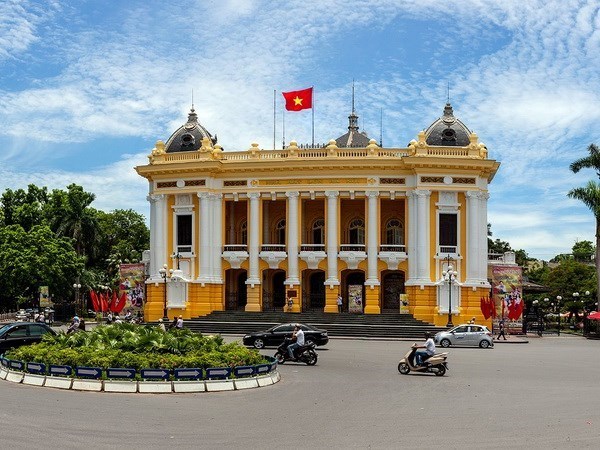 Hanoi Opera House, a tourist magnet in the capital city. (Photo: VNA) 