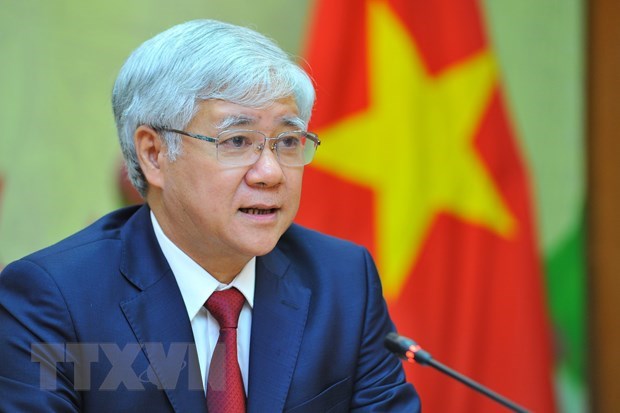 President of the Vietnam Fatherland Front Central Committee Do Van Chien (Photo: VNA)