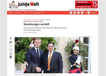 German newspaper highlights Vietnamese PM’s visit to France