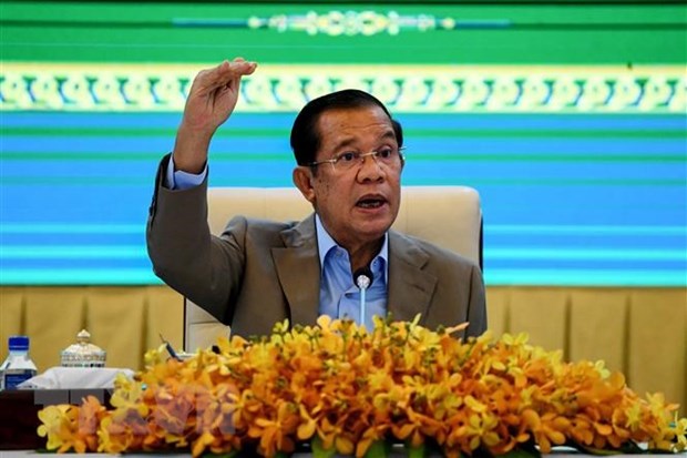 Cambodia’s Prime Minister Samdech Techo Hun Sen.(Photo:AFP/VNA Photo)