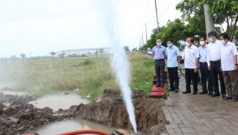 Long An: Clean water supply pipeline inaugurated with total capital of 180 billion VND