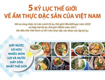 5 kỷ lục thế giới về ẩm thực đặc sản của Việt Nam