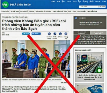 Khóc thương “Báo Sạch” xuyên tạc tự do báo chí Việt Nam