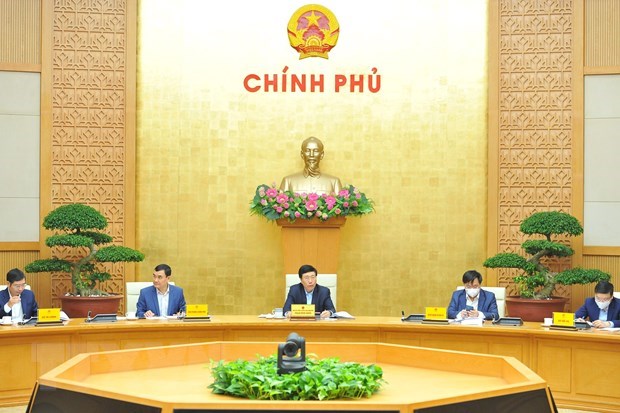 Deputy Prime Minister Pham Binh Minh speaks at the event. (Photo: VNA)