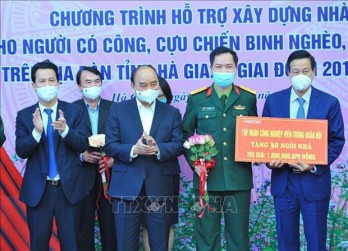 President commends Ha Giang’s housing for the poor programme