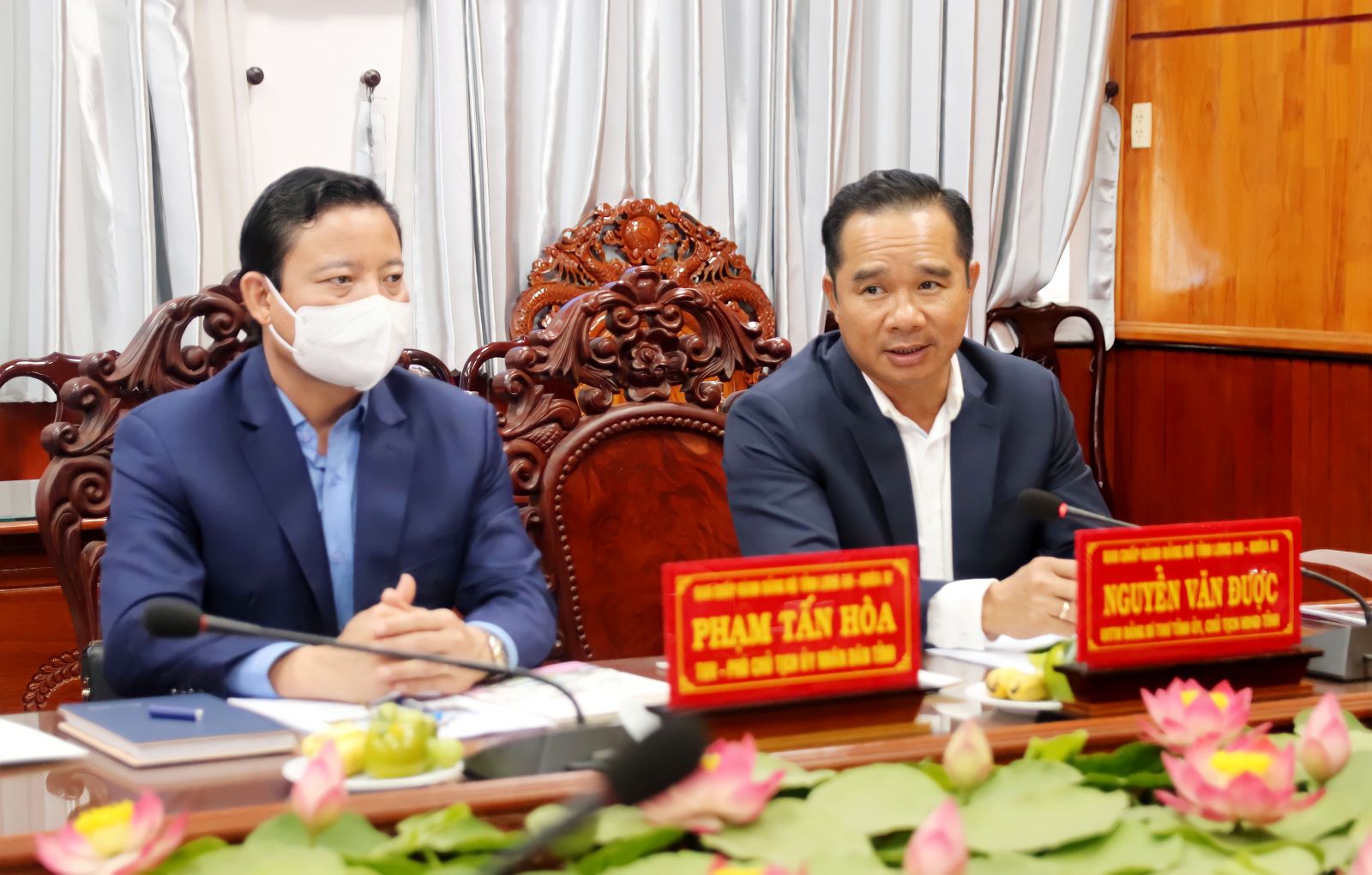 Secretary of the Provincial Party Committee, Chairman of the Provincial People's Council - Nguyen Van Duoc supports AEON Group to invest in Long An