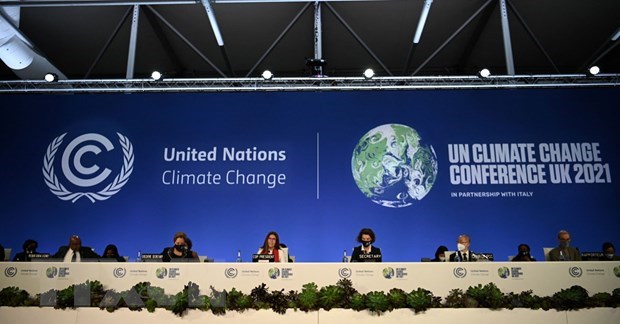 The opening ceremony of 26th session of the Conference of the Parties of the UN Framework Convention on Climate Change in Glasgow on October 31 (Photo: AFP/VNA)