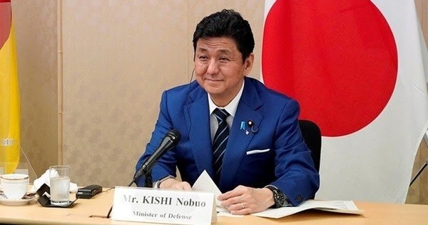 Japanese Defence Minister Kishi Nobuo (Source: Reuters)