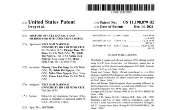 Vietnam’s biotechnology invention receives patent in US