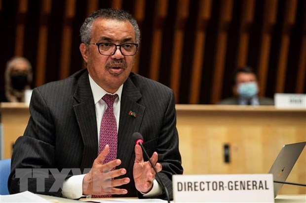 Tổng Giám đốc Tổ chức Y tế thế giới (WHO) Tedros Adhanom Ghebreyesus . (Ảnh: AFP/TTXVN)