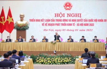 Tổng Bí thư dự Hội nghị Chính phủ với địa phương năm 2022