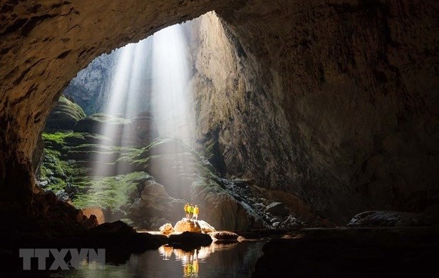 The magnificent Son Doong Cave in the central province of Quang Binh (Photo: VNA)