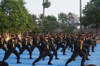 Công an tỉnh Long An công bố quyết định thành lập Tiểu đoàn Cảnh sát cơ động dự bị chiến đấu