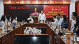 Long An: Tập huấn phương pháp tổ chức, quản lý chăm sóc F0 tại nhà