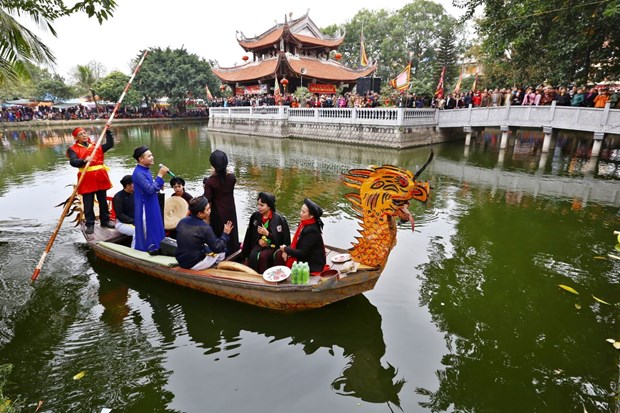 Nha Nhac - Vietnamese court music was inscribed  on the Representative List of the Intangible Cultural Heritage of Humanity in 2008 (Photo: VNA)