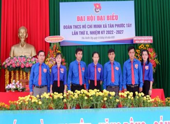 Tân Trụ: Đại hội Đại biểu Đoàn TNCS Hồ Chí Minh xã Tân Phước Tây nhiệm kỳ 2022-2027