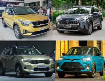 SUV đô thị: Doanh số giảm mạnh, Toyota và KIA giành nhau từng ‘tấc đất’