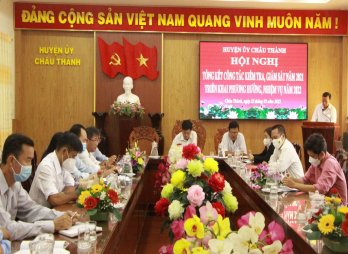 Châu Thành: Công tác kiểm tra, giám sát năm 2021 đạt 100% kế hoạch đề ra