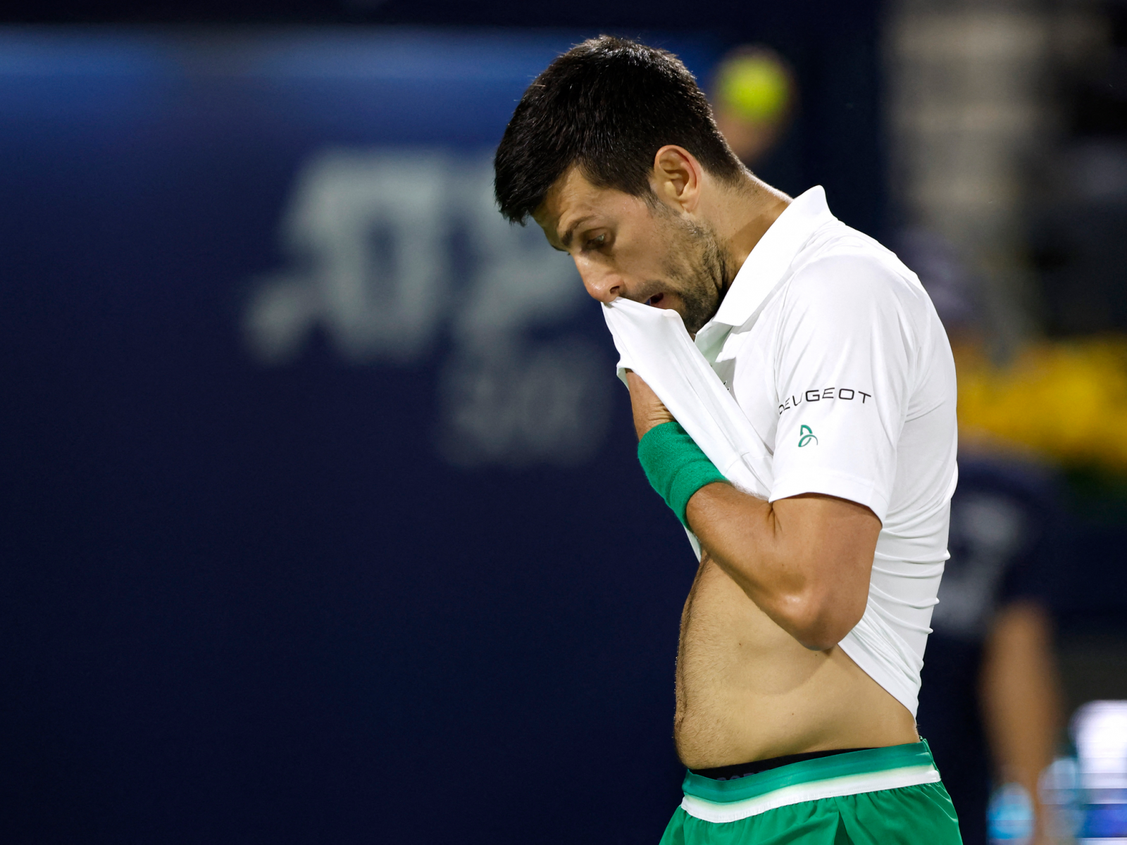 Djokovic sẽ không đến Mỹ để tham dự hai giải đấu ATP 1000. Ảnh REUTERS