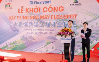 Khởi công dự án xây dựng mới Nhà máy FLEXISPOT