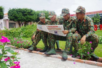 Lan tỏa văn hóa đọc trong bộ đội