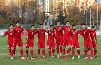 Vietnam’s U23 tie goalless with Iraq at Dubai Cup 2022