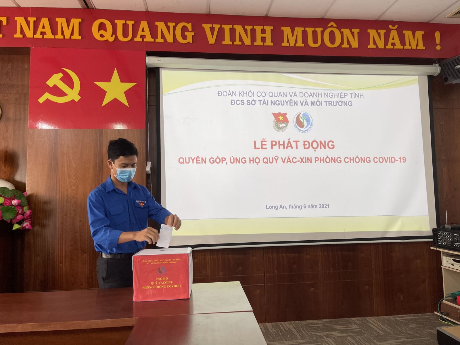 Nhiều hoạt động được đoàn viên, thanh niên Sở Tài nguyên và Môi trường thực hiện góp phần xây dựng, phát triển quê hương