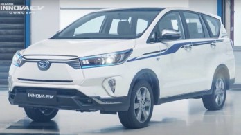 Toyota giới thiệu mẫu Concept chạy điện của Innova