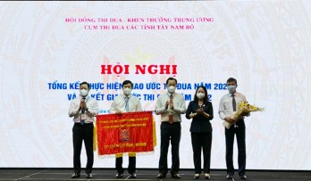 Long An đạt hạng 4/12 Cụm thi đua các tỉnh Tây Nam bộ năm 2021