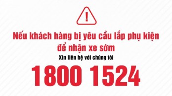 Toyota khuyến cáo khách hàng phản ánh nếu bị ép mua xe kèm phụ kiện