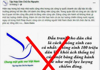 'Tập hợp dân chủ' thật chất là 'tập hợp dân chửi'