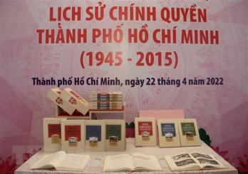 Phát hành sách về lịch sử chính quyền Thành phố Hồ Chí Minh