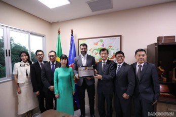 Vietnamese ambassador pays working visit to Brazilian state