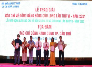 Trao Giải báo chí về Đồng bằng sông Cửu Long