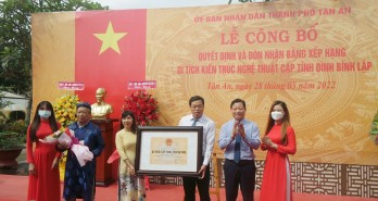 Binh Lap communal house recognized as provincial-level art - architectural relic