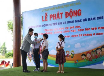 Lễ phát động Tháng hành động Vì trẻ em và Khai mạc hè năm 2022