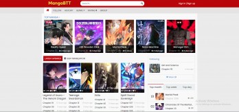 Review trang website đọc truyện Raw Manhwa - MangaBTT