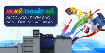 Công nghệ in kỹ thuật số - Bước ngoặt lớn cho nền công nghiệp in ấn