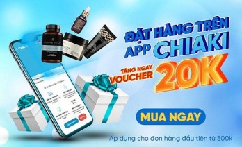 Mua hàng qua App Chiaki nhận ngay ưu đãi 20K